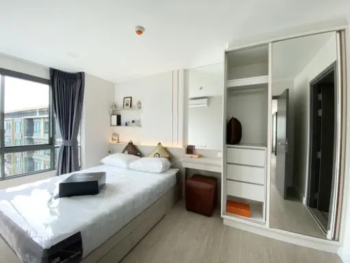 For rent!! Condo Metro Luxe Rose Gold Phahon - Sutthisan, Low Rise condo, ready to move in, good location, hurry to book!!
