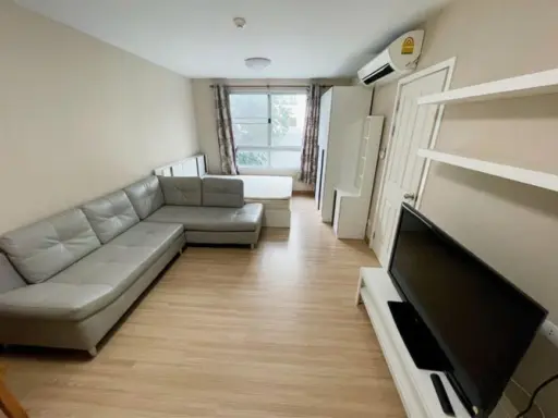 For rent, Plum Condo, Phahon Yothin 89, Phase 1, fully furnished, good sofa, don't just look, hurry to reserve.