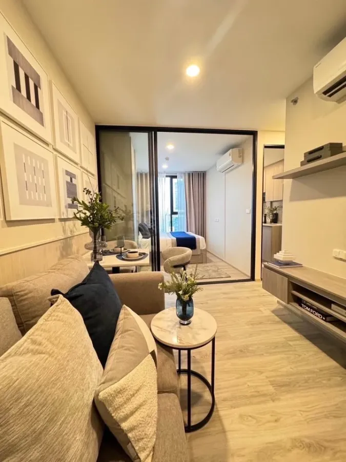 Down payment sale, So Origin Phahonyothin 69 Station, 6th floor room, north side, can see Don Mueang Airport, hurry up and grab it.