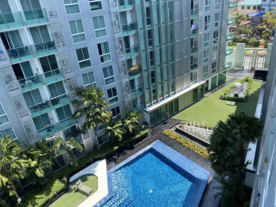 ขาย City Center Residence ห้องน่าอยู่ ทำเลดี มาพร้อมเฟอร์ครบครัน วิวสวย ไม่บล็อค จองเลย