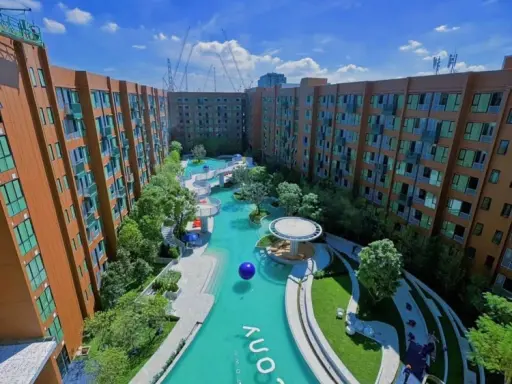 ให้เช่า KAVE TOWN COLONY ชั้น 5 วิวนอก ห้องโทนน้ำเงิน ขาว ครีม เน้นโปร่งสบายตา ราคาดี จองเลย images