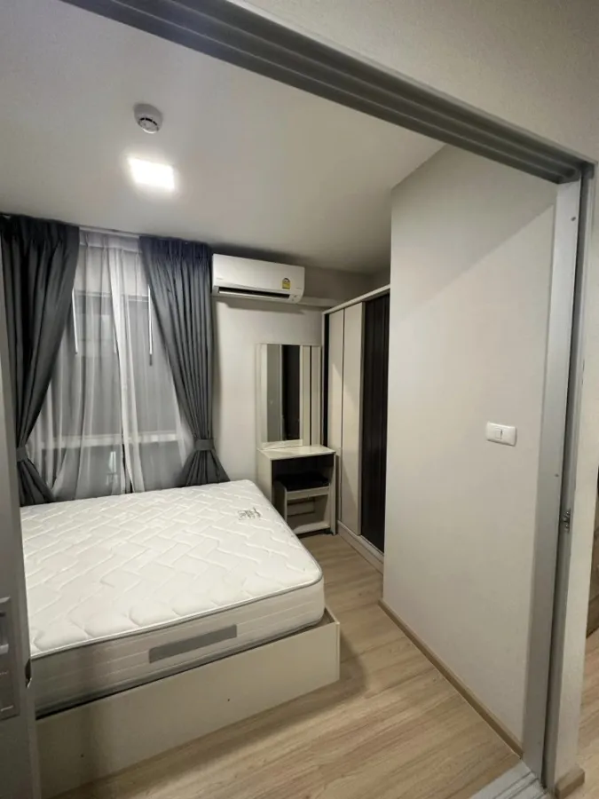 For rent, Plum Condo Mix Chaengwattana, 6th floor, corner room, fully furnished, beautiful room, ready to move in. Hurry up before it's out of hand.