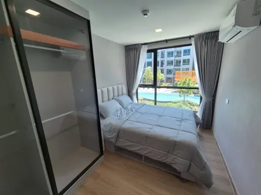 For rent: Kave Luminous Bangmod 1 Bedroom Exclusive, 4th floor, pool view. Convenient and fully furnished. Book now!