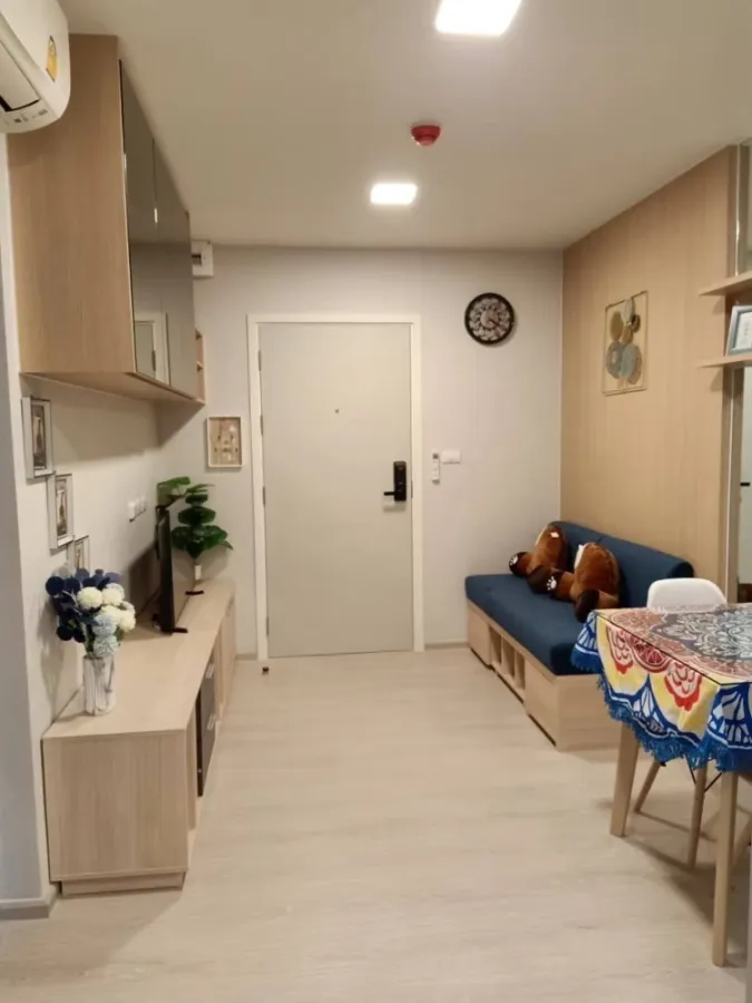 Urgent Sale!! Plum Condo Rangsit Alive Phase 2, 6th floor, Building C, swimming pool view, fully furnished, ready to move in! Don't miss out!!