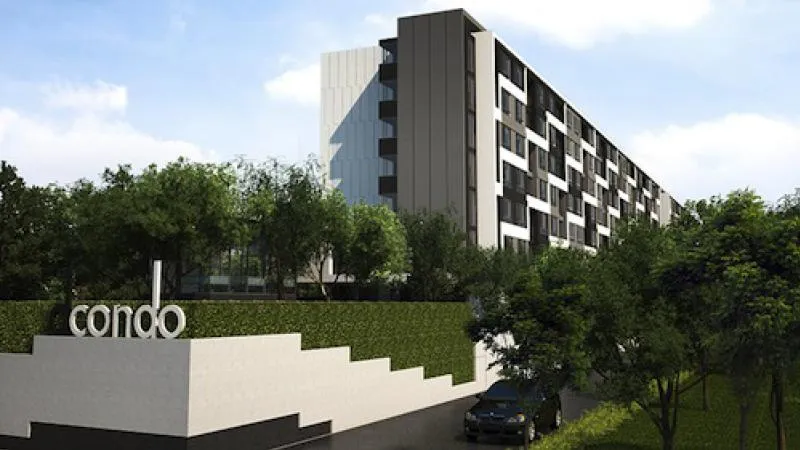 Condo for sale, D Condo Ramkhamhaeng 64, clean room, fully furnished, shock price, can not be found again with this project.