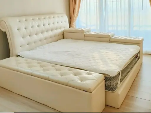 For rent, M Society, Muang Thong Thani, this room overlooks the lake, 2 bedrooms, fully furnished, ready to move in. Don't wait, book now.