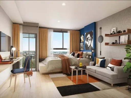 ขายดาวน์ THE MUVE Sukhumvit 107 ชั้น 2 โครงการดี ส่วนกลางครบครัน จองเลย ด่วนๆ