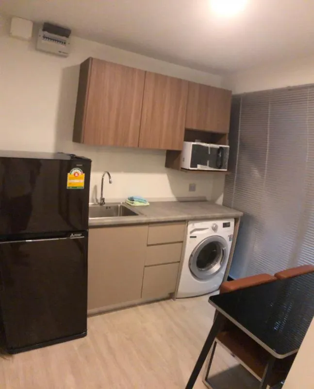 KAVE CONDO แบบ 1 นอน (ติดสวนโครงการหายาก) เป็นส่วนตัวมากไม่บล๊อกวิว เหมือนได้พื้นที่เพิ่มเพราะมีสวนส