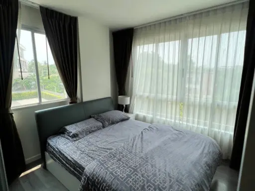 ขาย D condo Campus Resort Bangsaen ห้องมุมเป็นส่วนตัวมาก ทีวีจอใหญ่ดูหนังแบบฟินสุดๆ จองเลย
