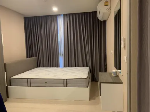 Condo for sale, The cube Nawamin-Ramintra, corner room, electrical appliances and furniture, unblocked view, book now