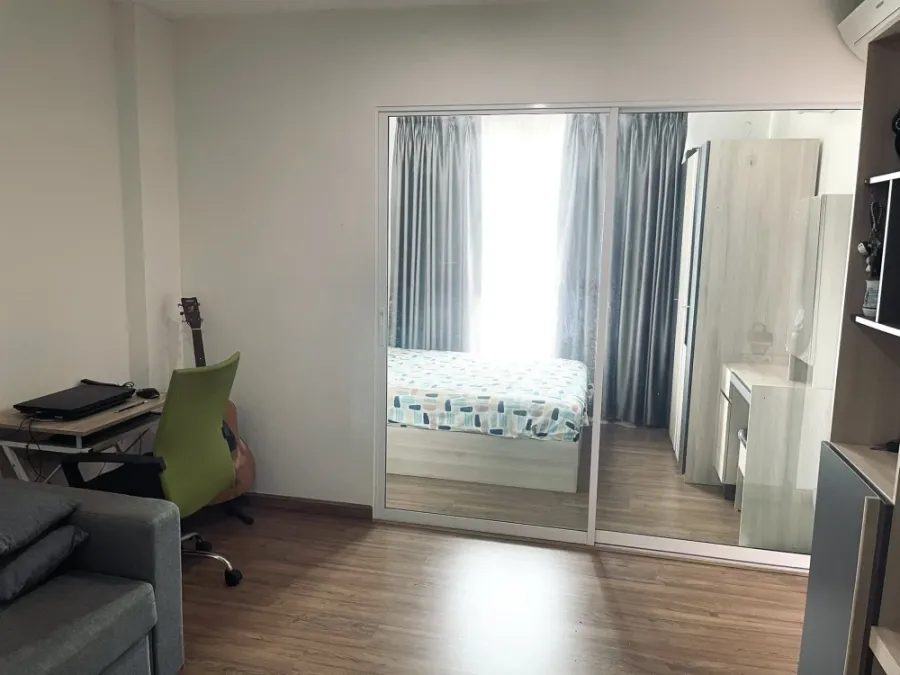ขาย The Bella Condo Rama 2 1 ห้องนอน 1 ห้องน้ำ มาพร้อมเฟอร์และเครื่องใช้ไฟฟ้าครบครัน จองเลยตอนนี้