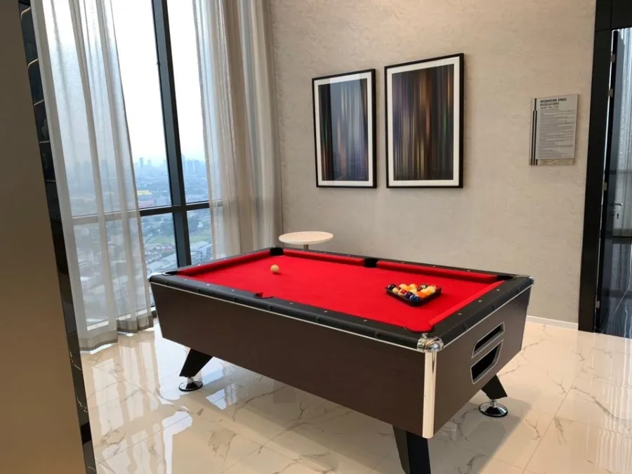 Condo for rent, Modiz Rhyme Ramkhamhaeng, 15th floor, great view, comfortable decorated room. Already feel comfortable. Good price. Book now.