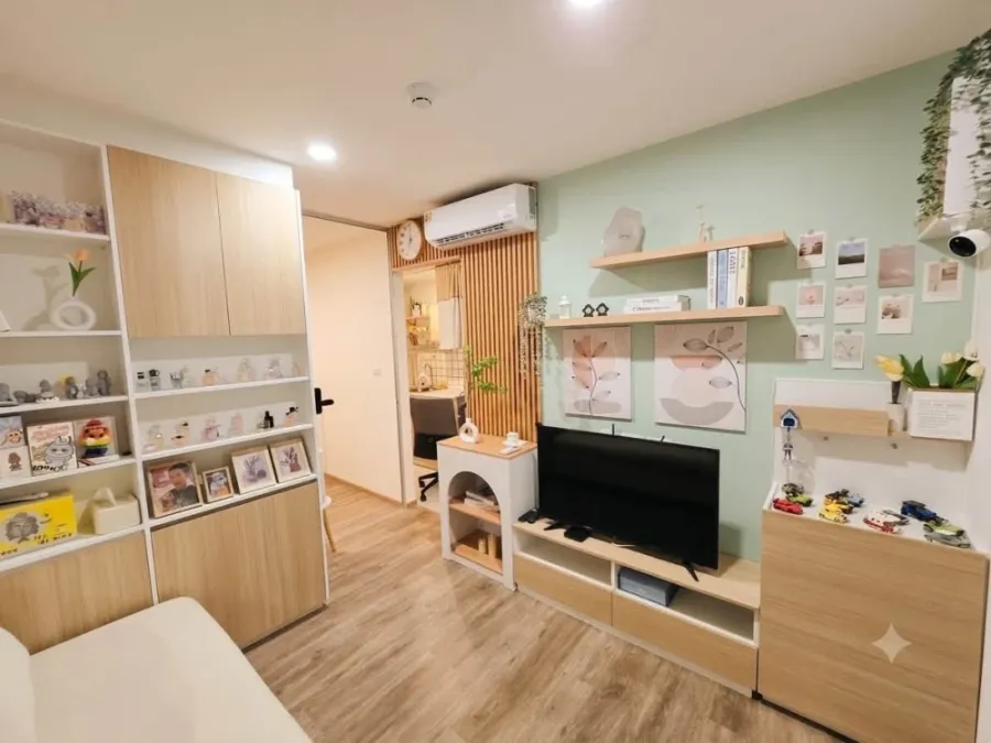 ให้เช่า Sena Kith Srinakarin - Sridan ห้องแต่งสวยสไตล์มินิมอล บิวท์อินเฟอร์นิเจอร์อย่างดี ห้ามพลาด