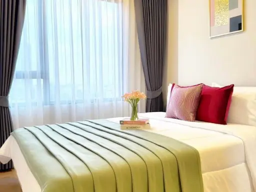 Condo for rent, Cheewathai Pinklao, ready to move in, complete facilities, if you don't book, you'll regret it later.