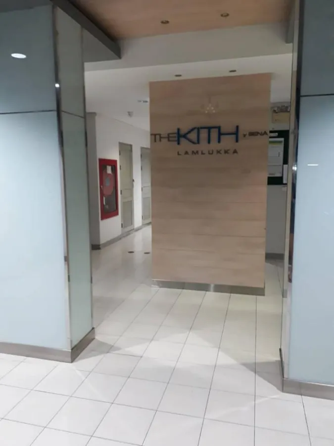 Condo for rent, The Kith Lam Luk Ka, ready to move in complete equipment in the room Just carry one bag and move in.