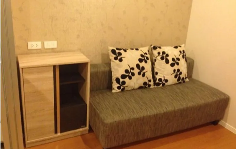 Lumpini Park Rattanathibet-Ngamwongwan for rent, fully furnished room with electrical appliances, front zone building, urgent rent