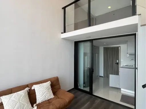 ให้เช่า Knightsbridge Space รัชโยธิน ห้อง duplex 1 ห้องนอน 1 ห้องน้ำ ชั้นสูงมาก ห้องมุมเป็นส่วนตัว รีบจองเลย images
