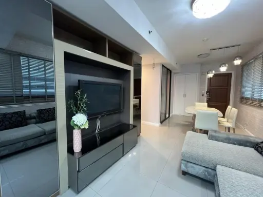 For rent Supalai premier place Asoke, 22nd floor room, unblocked view, very spacious, just carry your bags and move in!