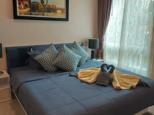 ขาย Seven Seas Condo Resort Jomtien 1 ห้องนอน 1 ห้องน้ำ ห้องแต่งมีสไตล์ มองเห็นวิวสวนน้ำ จองเลย