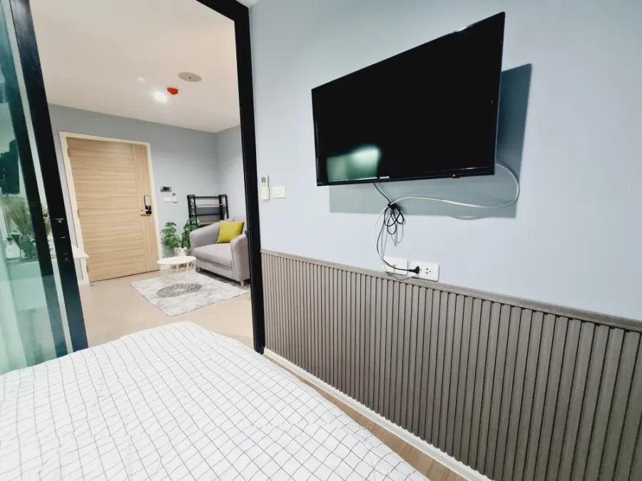 Sale/Rent Condo Pause Sukhumvit 107, new renovated room, beautiful room, fully furnished, ready to move in, near BTS, don't wait.