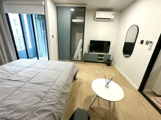 ให้เช่า Atmoz Kanaal Rangsit ห้องพร้อมอยู่ เฟอร์พร้อม จองเลย ห้ามพลาด+++
