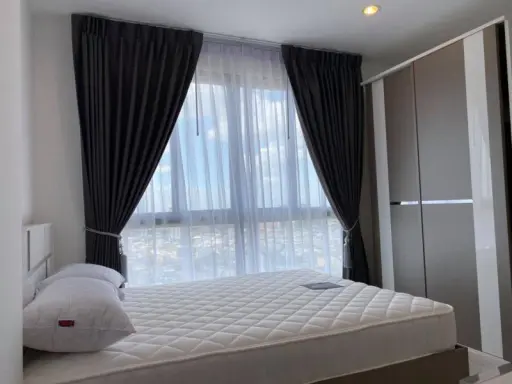 For Rent คอนโด ไอดีโอ โมบิ บางซื่อ แกรนด์ อินเตอร์เชนจ์ อยากนอนดูวิวสวยๆ ต้องจองห้องนี้เลยจ้า