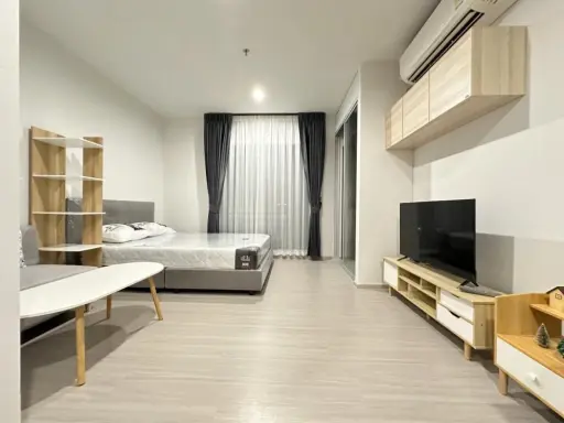 ให้เช่าคอนโด The Parkland Phetkasem 56 ห้อง studio ชั้น 9 ไม่สูงมาก ราคาไม่แรง รีบมาจองเลย