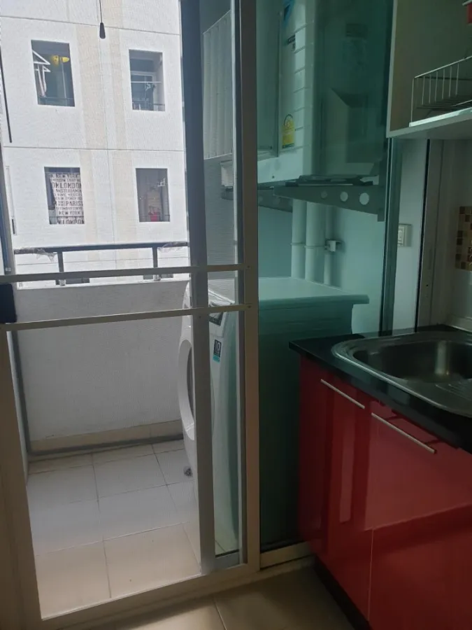 For rent, Plum Condo, Phahonyothin 89, Phase 5, 3rd floor, fully furnished, ready to move in, just bring one bag.