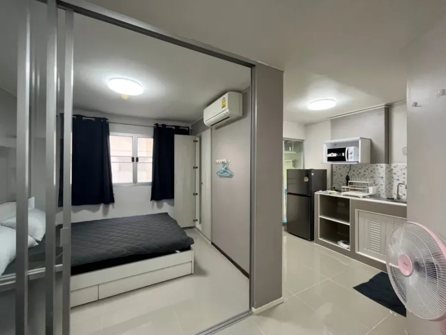 ให้เช่า Lumpini Codotown Chonburi - Sukhumvit ชั้น 3 ห้องกั้น แต่งครบ สนใจรีบจองเลย