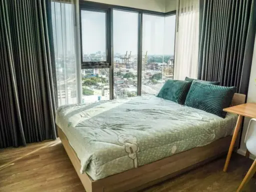 ให้เช่า โมดิซ สุขุมวิท 50 ห้องมุม วิวโค้งแม่น้ำ ห้องตกแต่งสวยครบ พร้อมอยู่ จองแล้วไม่ผิดหวังจ้า