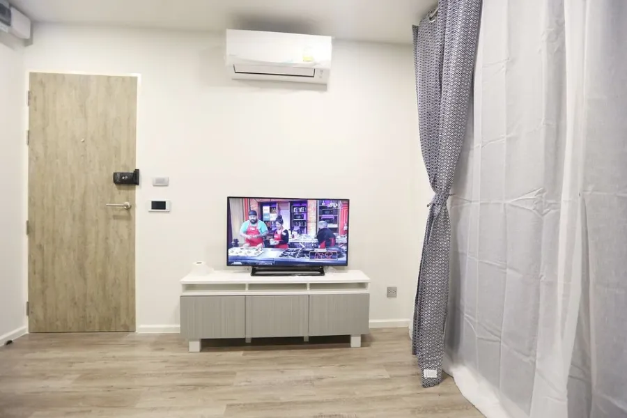 For rent, Modiz Station, comfortable color tone room complete facilities You can only come in and move in quickly.