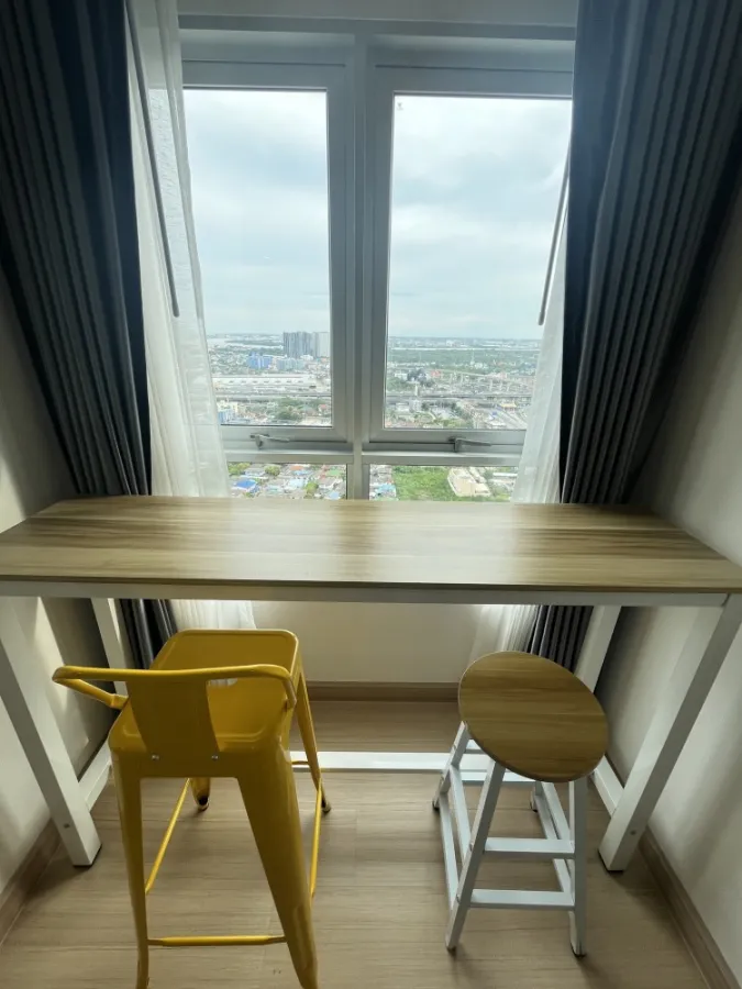For rent Supalai Vanranda Sukhumvit 117 ชั้น 32​ วิวสวยและโล่ง​ มาพร้อมสิ่งอำนวยความสะดวกครบ จองเลย