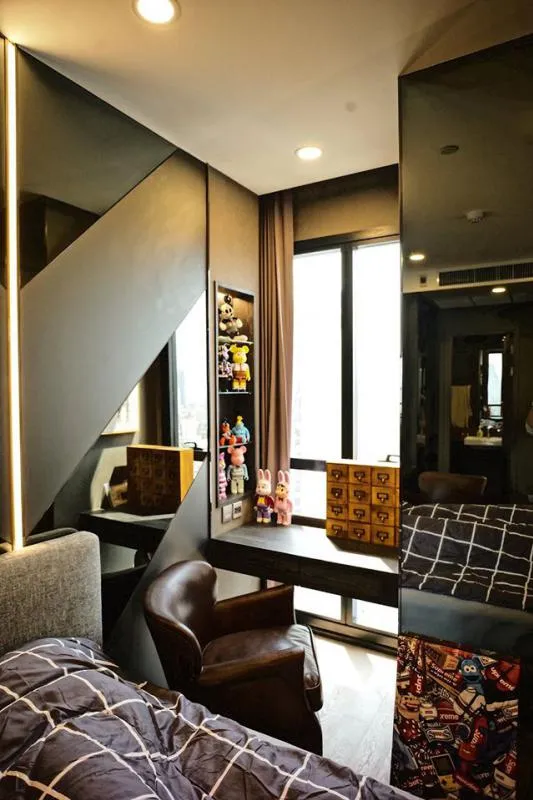 Wow, Condo for rent Ashton Chula-Silom, beautiful room, fully furnished, ready to move in. Hurry up, hurry up