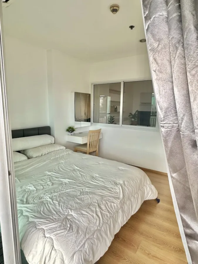 Condo for rent, SYM Vipha Ladphrao, nice room, fully furnished, appliances included, closed kitchen, well-built in, move in now!