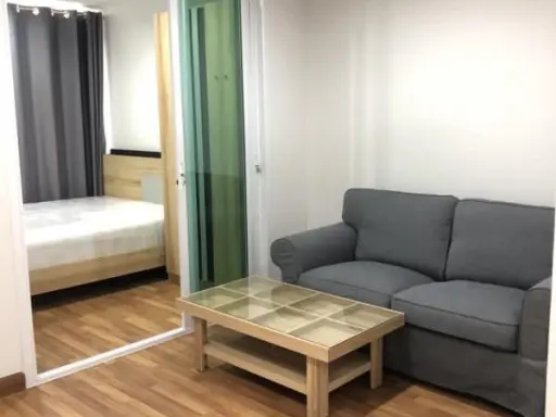 Condo for rent: Regent home Sukhumvit 81, size 28 sq.m., 4th floor, fully furnished, with washing machine. Come first come first served