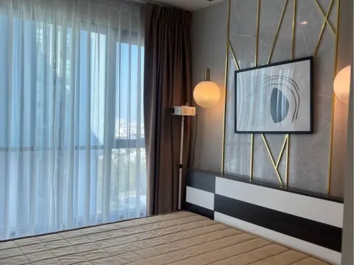 For sale, for rent, The Base Rama 9 - Ramkhamhaeng, very beautiful bedroom, well-decorated, high floor, hurry and book before you miss out. images