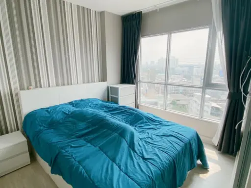 ให้เช่า Condo Aspire Ngamwongwan 1 ห้องนอน ตกแต่งโทนขาว สะอาดตา น่าอยู่สุดๆ สนใจรีบจับจองเลยจ้า