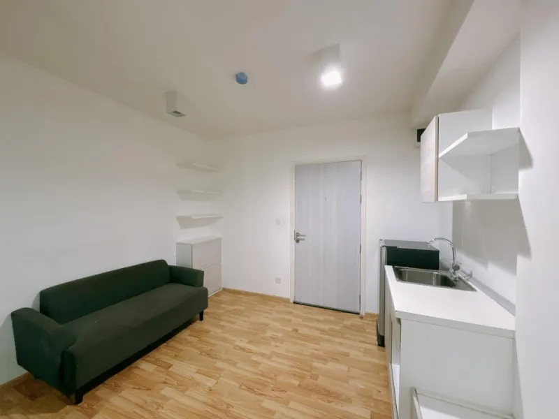 ขาย คอนโด The Cabana Modern Resort Condominium ชั้น 4 ห้องกั้นเป็นสัดส่วน โทนขาวสบายตา รีบจับจองเลย