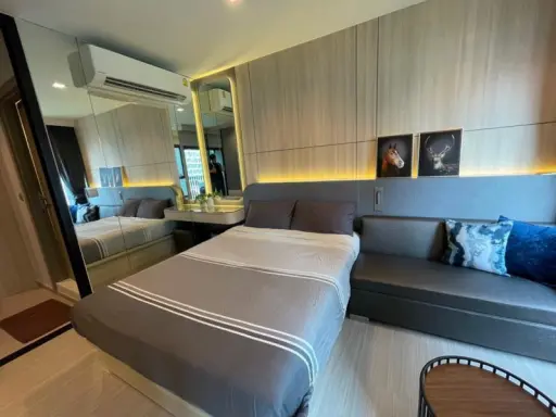 คุณพระ ห้องดีงามมาก ให้เช่า Life Asoke-Rama 9 บิวท์อินห้องแน่นๆ เฟอร์นิเจอร์จัดเต็ม ราคาโดนๆ ด่วนเลย images