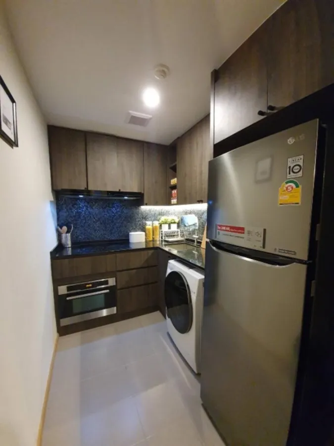 Condo for sale, The Prop Condo, Chaengwattana, 12 rooms, decorated but looks luxurious, built-in, great, do not miss, buy all in one place