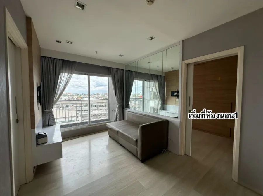 ขาย Aspire Rattanathibet 2 ห้องนอน พื้นที่ใช้สอยเยอะ บิวท์อินเฟอร์นิเจอร์อย่างดี จองด่วน