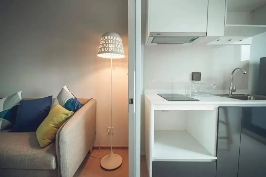 For rent!! Condo The Tree Sukhumvit 71-Ekkamai 18th floor, very beautiful room, just bring your bags and move in, don't miss it!!
