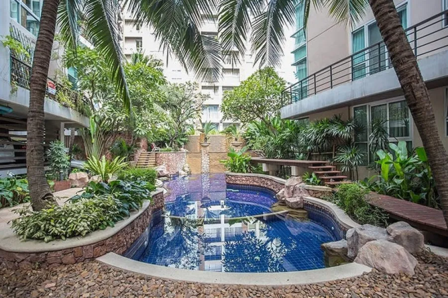 Condo for rent, Resorta Yenakart, beautiful room, beautiful decoration, warm, don't wait!