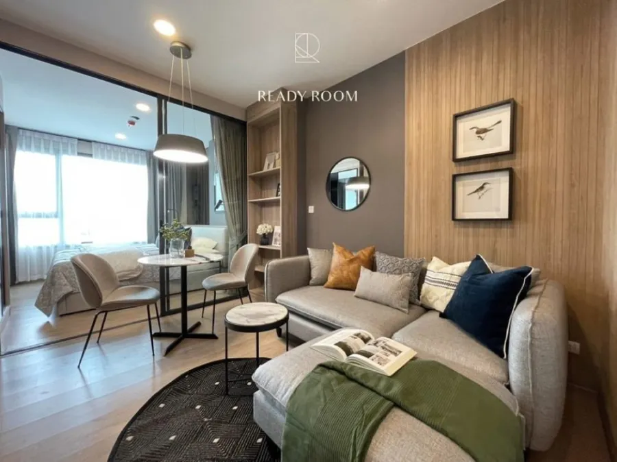 Condo for rent, Chewathai Kaset Nawamin, beautiful view, fully furnished, ready to move in Partition room