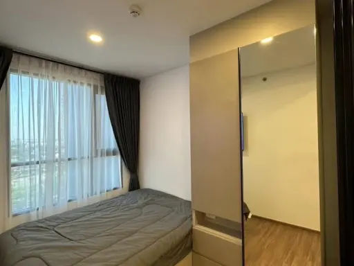 For rent: The Origin Ram 209 Interchange, 12th floor, city view, fully furnished room, ready to move in, book now, urgently.