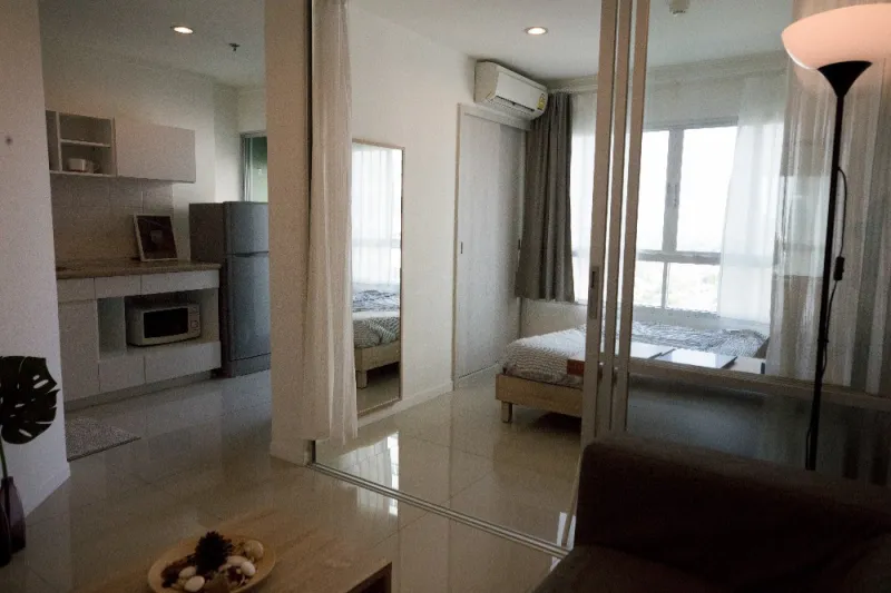 ขาย ลุมพินี พาร์ค รัตนาธิเบศร์ – งามวงศ์วาน วิวสวยเปิดโล่งเห็นสระน้ำและสวนชัดเจน สวยน่าอยู่สุดๆ