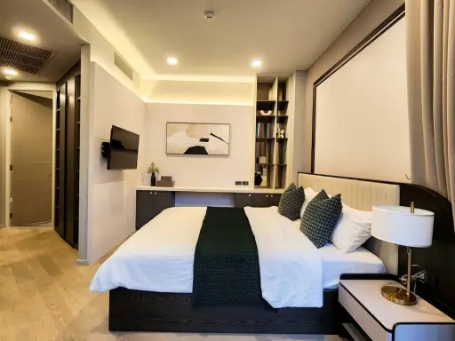 For rent: Ashton Residence 41, luxurious built-in decoration, swimming pool view with green space. Can you not book it?