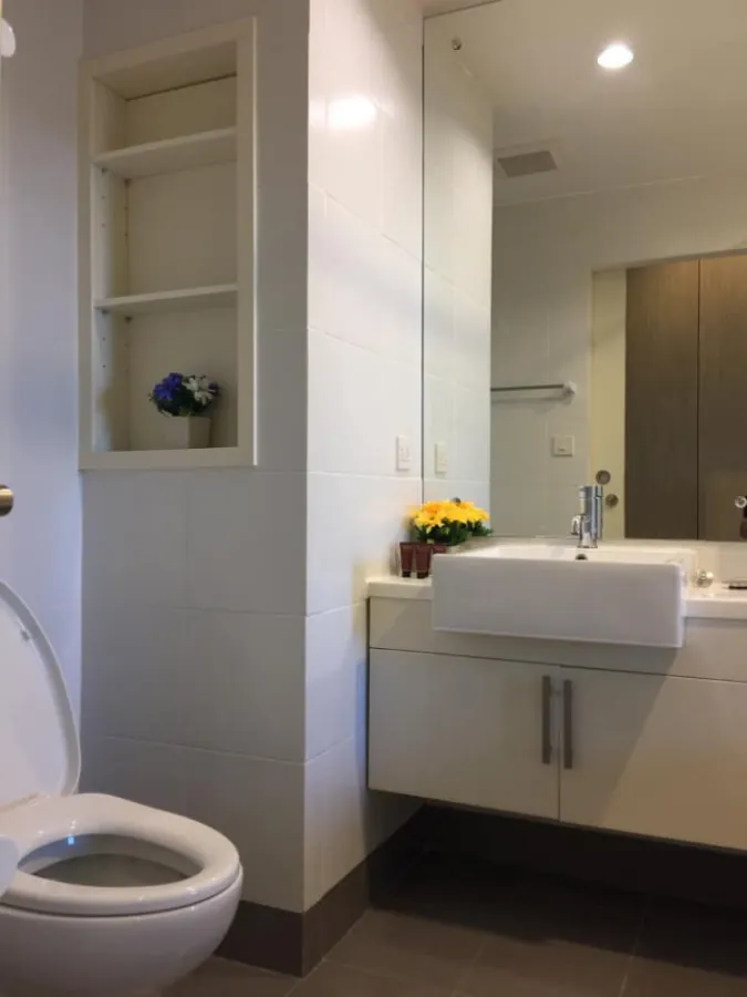 Condo for rent, The Seed Mingle, Sathorn-Suanplu, room with a lot of space, not uncomfortable, fully furnished, ready to move in.