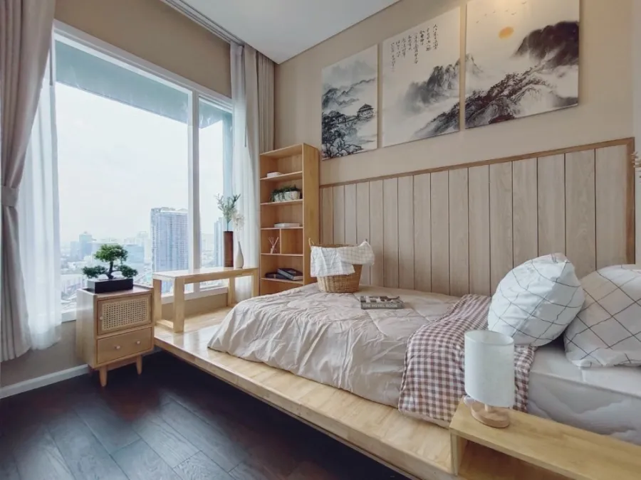 For sale The Saint Residences ห้องแต่งน่าอยู่ พร้อม Built in อย่างดี ราคาอย่างคุ้ม รีบมาจับจองเลย