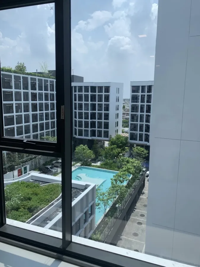 For rent: Chapter One More Kaset, 7th floor, pool view. Beautifully furnished and ready to move in.